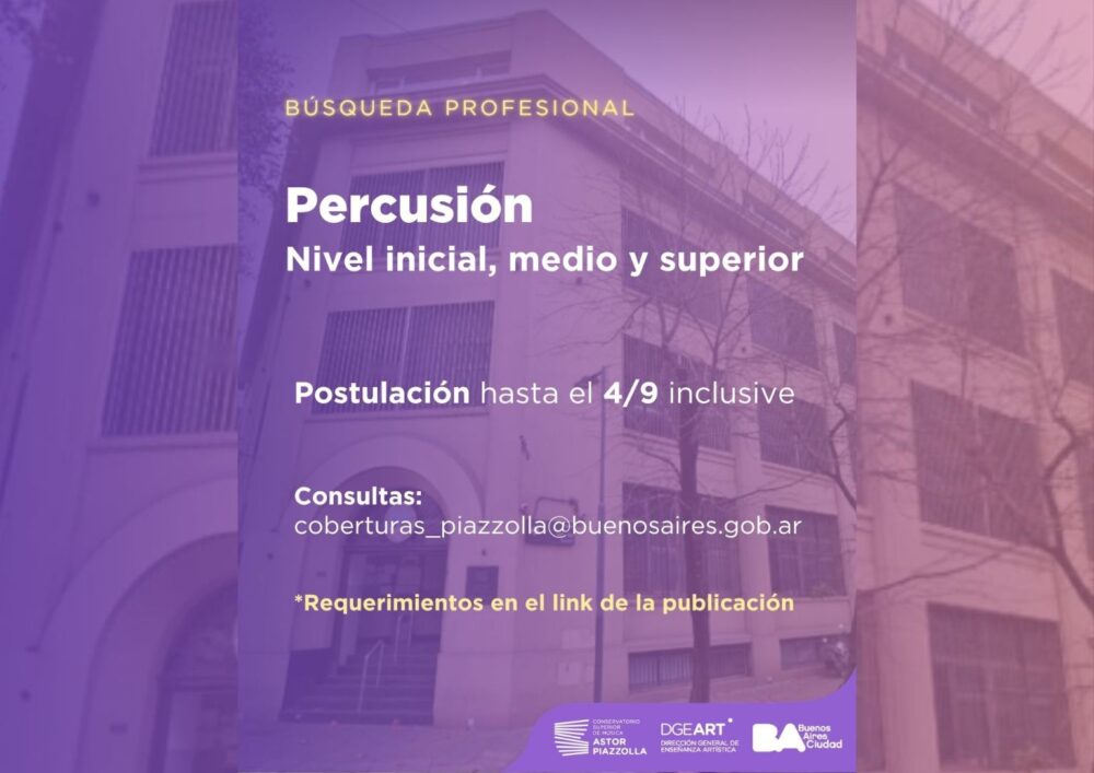 Percusión