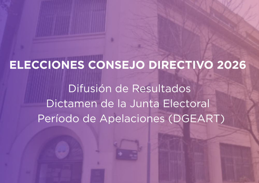 Elecciones Consejo Directivo